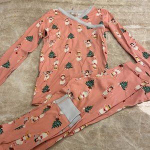 Hanna Andersson Organic Girl's Christmas Pajamas Size 12